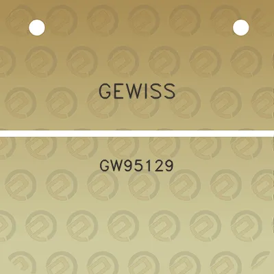 gewiss-gw95129