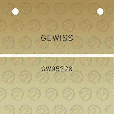 gewiss-gw95228