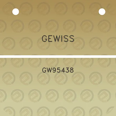 gewiss-gw95438