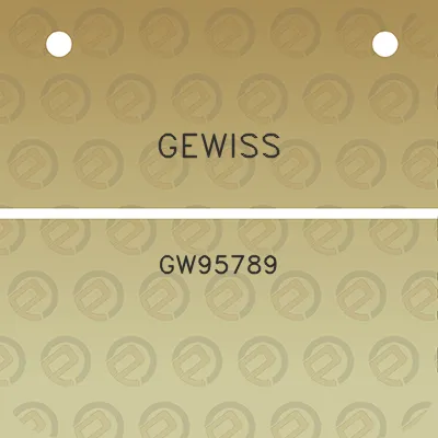 gewiss-gw95789