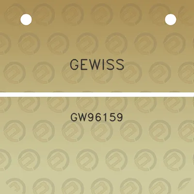 gewiss-gw96159