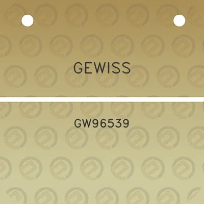 gewiss-gw96539