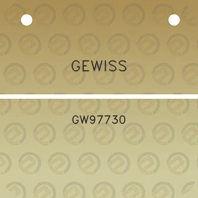 gewiss-gw97730