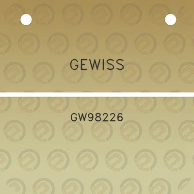 gewiss-gw98226