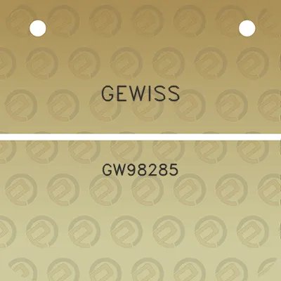 gewiss-gw98285