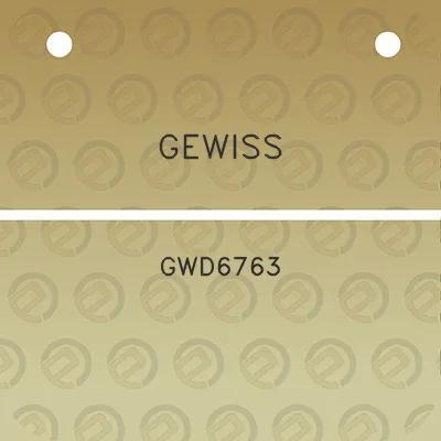 gewiss-gwd6763