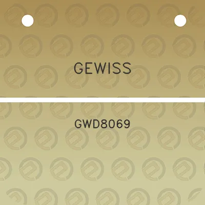 gewiss-gwd8069