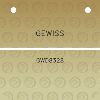 gewiss-gwd8328
