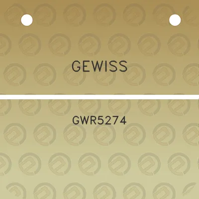 gewiss-gwr5274