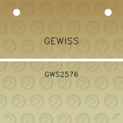 gewiss-gws2576