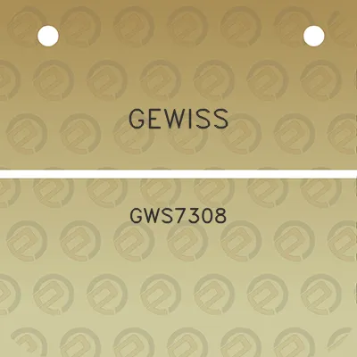 gewiss-gws7308
