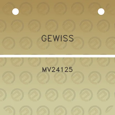 gewiss-mv24125