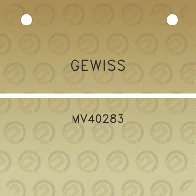 gewiss-mv40283