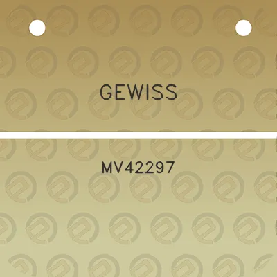 gewiss-mv42297