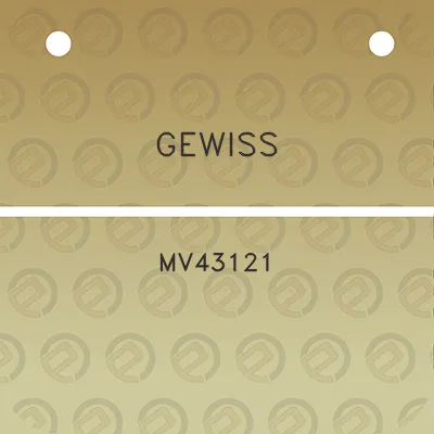 gewiss-mv43121