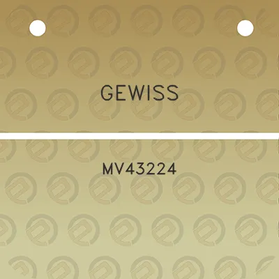 gewiss-mv43224