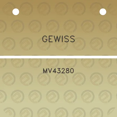 gewiss-mv43280