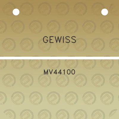 gewiss-mv44100