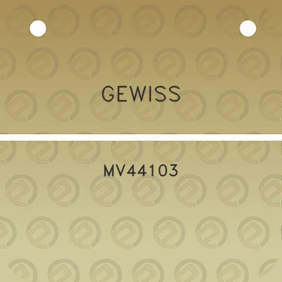 gewiss-mv44103
