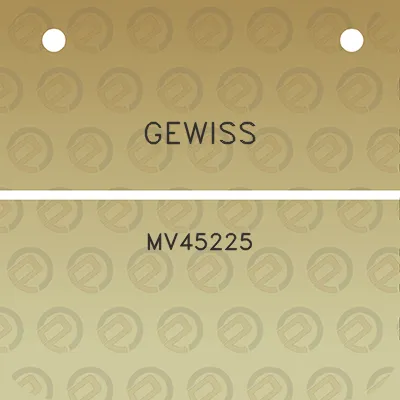 gewiss-mv45225