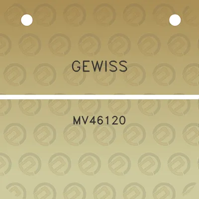 gewiss-mv46120