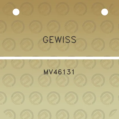 gewiss-mv46131