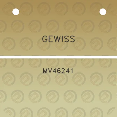 gewiss-mv46241