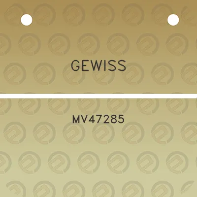 gewiss-mv47285