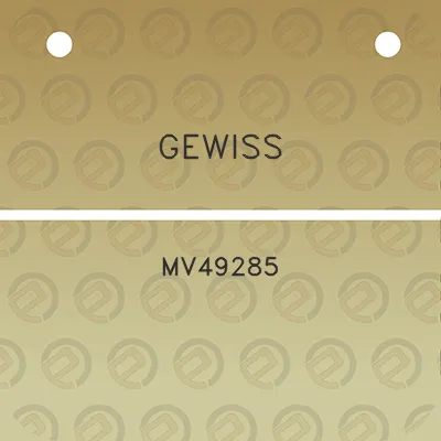 gewiss-mv49285