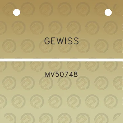gewiss-mv50748