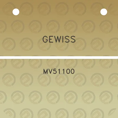 gewiss-mv51100