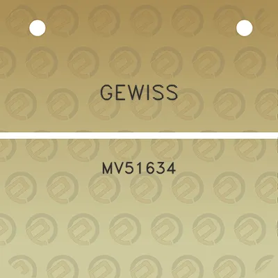 gewiss-mv51634