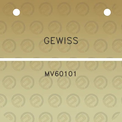 gewiss-mv60101