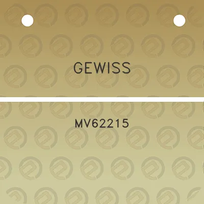 gewiss-mv62215