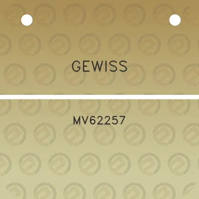 gewiss-mv62257