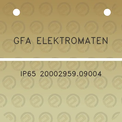 gfa-elektromaten-ip65-2000295909004