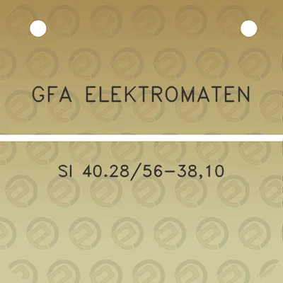 gfa-elektromaten-si-402856-3810