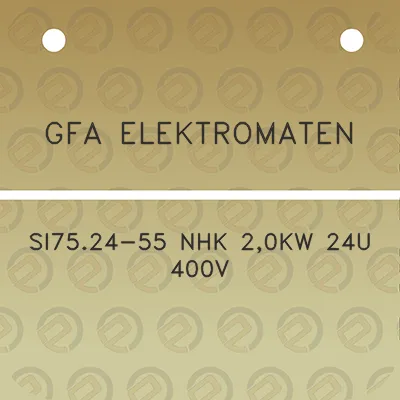 gfa-elektromaten-si7524-55-nhk-20kw-24u-400v