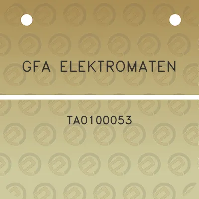 gfa-elektromaten-ta0100053