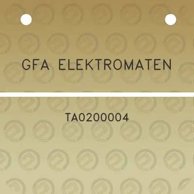 gfa-elektromaten-ta0200004