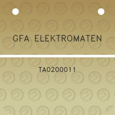 gfa-elektromaten-ta0200011