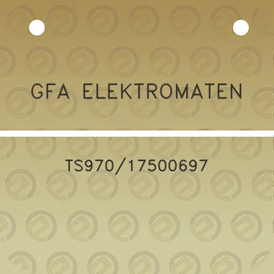 gfa-elektromaten-ts97017500697