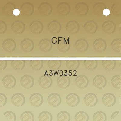 gfm-a3w0352