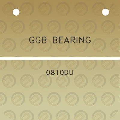 ggb-bearing-0810du