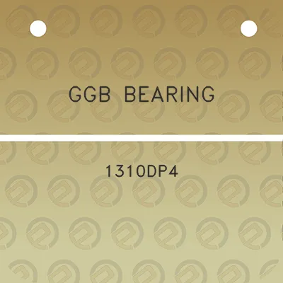 ggb-bearing-1310dp4