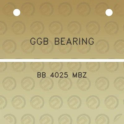 ggb-bearing-bb-4025-mbz