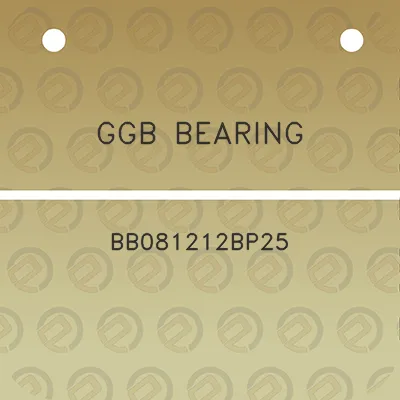 ggb-bearing-bb081212bp25