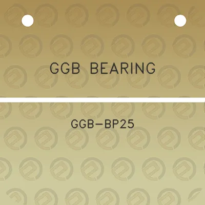 ggb-bearing-ggb-bp25