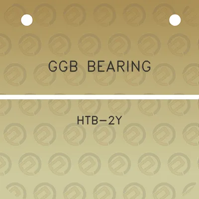 ggb-bearing-htb-2y