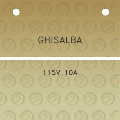 ghisalba-115v-10a